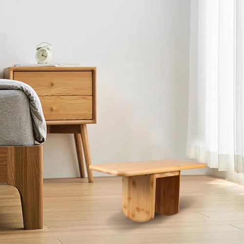 Meditation Bench Stool for Prayer and Yoga, Portable Ergonomic Wooden Sitting Bench with Comfortable Support for Adults, Compact Seat for Meditation and Zen Practice