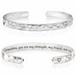 Carviell Bracelet - Gifts for Women – Inspirational, Friendship, Love, Mom, Daughter, Sister, Christian, Graduation, Memorial & Wedding Gifts – 100+ Phrases – Stainless Steel, Gift-Ready - style: GRANDMA'S Gift - Grandma, you are my strength, my friend, a
