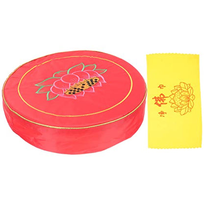 Meditation Pillow Zafu Meditation Cushion Set Lotus Printing Cushion Rug