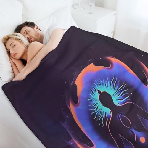 Meditation Zen Abstract Throw Blankets,Blanket Super Soft Cozy Warm Bed Blanket Couch Decorative Throw Blankets for Living Room Bedroom Dorm