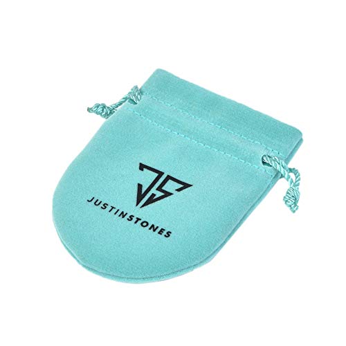 Justinstones Gem Semi Precious Gemstone 8mm Round Beads Stretch Bracelet 7 Inch Unisex - color: Gold Dragon Black Agate