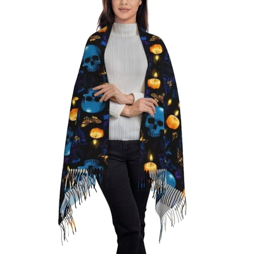 Supdreamc Cashmere Feel Scarf Soft Women Warm Cozy Scarves Multiple Colors - color: Picture (136)