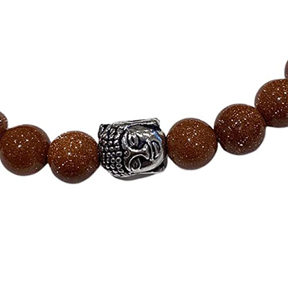 VIE Buddha Bracelet - style: Goldstone