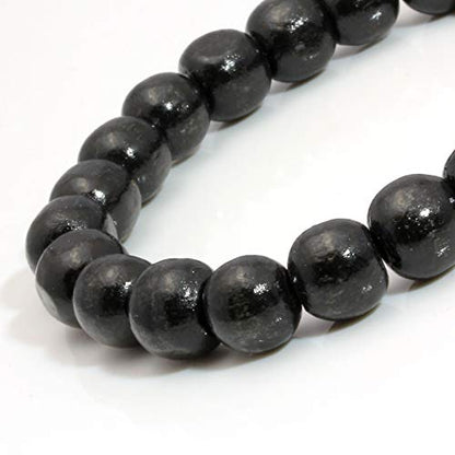 Wooden Stretch Bracelet Wood Beads Bracelets for Men Women Prayer Meditaiton Bracelet