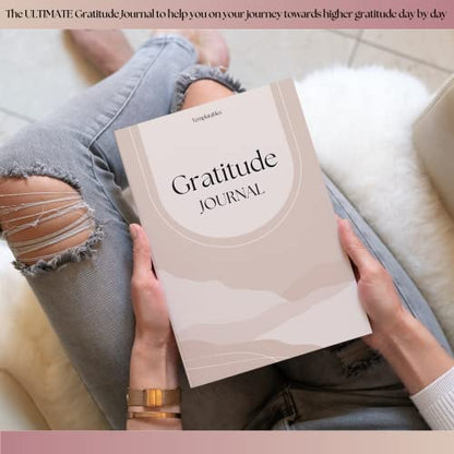 Gratitude & Mindfulness Journal - 90 Day Template, Self Care Planner, Positivity Diary, Daily Gratitude Jar, Wellness, Manifestation | A5 (Lux)
