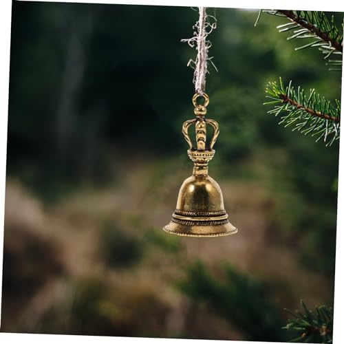 Meditation Healing Spiritual Bell 2Pcs Hand Hand held Bell Buddhist Charm