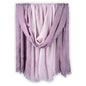 Two-tone Linen Scarf for Women Lightweight Summer Wrap Cotton Shawl Beach Travel Pashmina Gauze 75"×35" - color: Light Purple/Dark Purple