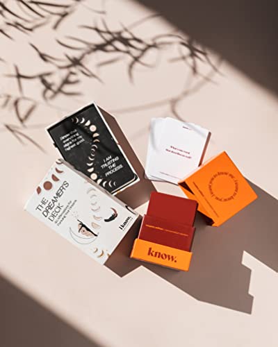 I Know Collection 2 in 1 Set with Positive Affirmations Cards and Card Game for Couples – Date Night Game for Couple with Motivational Cards – Promotes Positive Thinking, Mindfulness