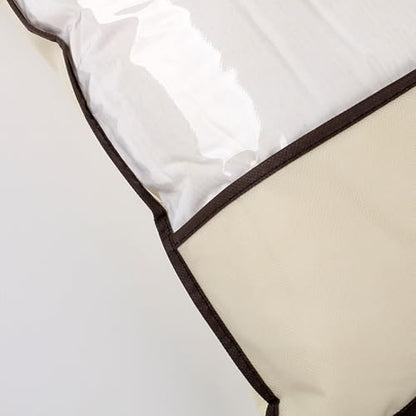 40x55cm Nonwoven Zippered Pillow Storage Bag With Handles Organizers For Bedding Clothes Travel