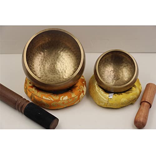 8cm Singing Bowls Meditation Singing Bowl Handmade Pure Sound Copper Buddha Sound Bowl Singing Bowl Turning Bowl，13cm - size: 13cm