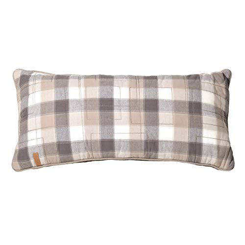 Donna Sharp Smoky Mountain Cotton Decorative Throw Pillow - Pillows for Couch, Sofa, Beds, and Chairs - Includes 11" x 22" Square Pillow - color: Smoky Mountain Rectangle