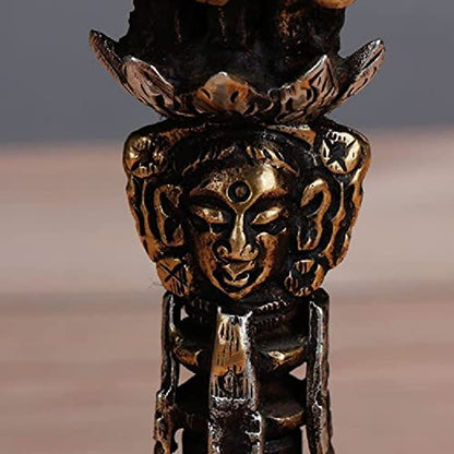 Hand Bell,Buddhist Meditation Bell Handmade Bronze Bell, Meditation Bell For Sound Healing And Yoga