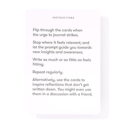 Journal Prompt Cards: A tool for more effective journaling