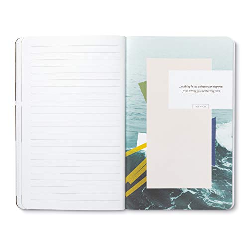 Compendium Softcover Journal - To exist is to change… to go on creating oneself endlessly. – A Write Now Journal with 128 Lined Pages, 5″W x 8″H - color: Creating Multicolor