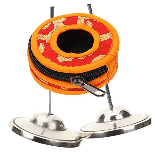 Tibetan Tingsha Cymbals Handcrafted Meditation Bell for Yoga and Mindfulness Compact Design for Easy Carrying Unique Long Ringing Tone for Meditation and Relaxation
