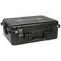 Strongway 20in. Plastic Waterproof Storage Case With Foam, Ammo Box, Fit Use of Drones,Camera,Equipments,Pistols, (Black) - color: Black