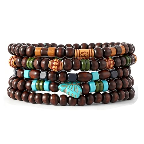 Gothic Bracelet Adjustable Punk Braided Leather Multilayer Grunge Set Bracelets Emo Metal Cuff Wrap Bangles Meaningful Gift - color: J-BZ-40