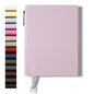 Lined Journal Notebook A5 PU Leather Journals for Writing 160 Pages Daily Journaling Ruled Notebooks for Work - color: 1pack-Crystal Purple