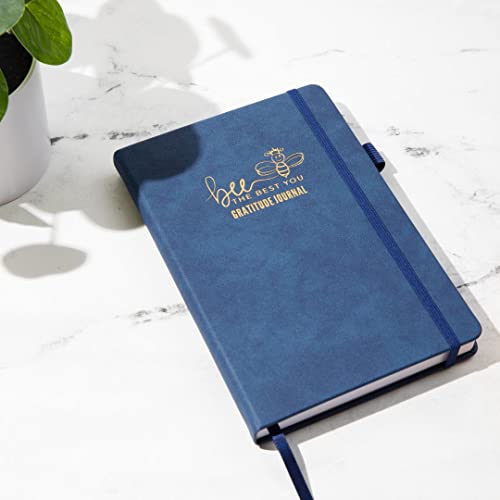 Gratitude Journal For Women - Guided Daily Journals For Self Care , Health , Wellness , Discovery , Mindfulness , With Personal Reflection Prompts , Positive Quotes & Affirmations - color: Blue Suede