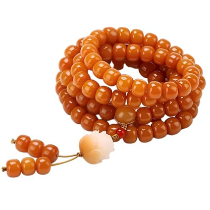 Mala Bead Strand Bracelet, 108 Buddhist Prayer Beads Yoga Meditation Green Malachite Beads Necklace Women man - style: 10mm Buddhist beads