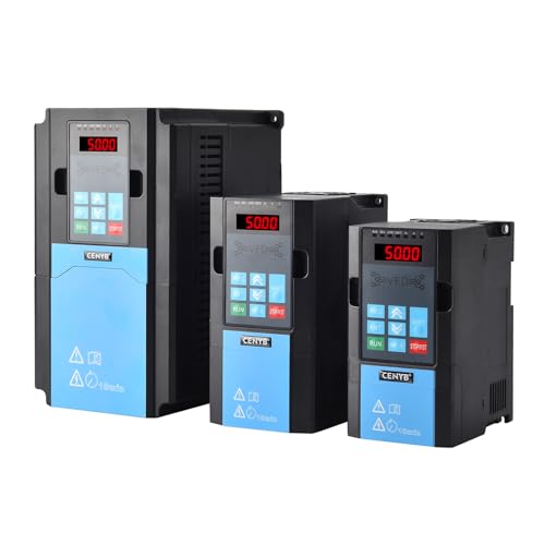 3KW 4HP 15A Variable Frequency Drive vfd 220v Input 220v 3 Phase Output, 0-3000Hz, Upgraded Up/Down Button Tuning Mode, Precise Control to 0.01Hz, Inverter for CNC Spindle Motor Speed Control