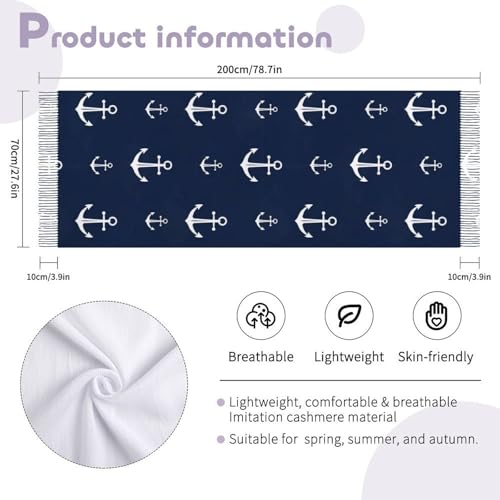 Big Oversized Long Scarves Pashmina Shawl Wrap Women gifts - color: Picture (645)