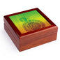 3dRose, Prosperity – Chakra Meditation Medallion – Orange Yellow Green, Jewelry Box 5.5x5.5 inch with 4 inch tile