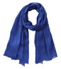 Women's Cotton Scarves Lady Light Soft Fashion Solid Scarf Wrap Shawl - color: Baolan