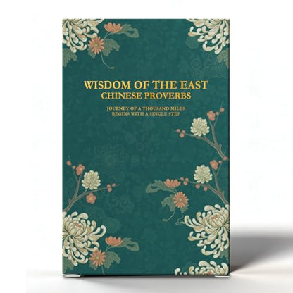 50 Strategic Wisdom Cards - Timeless Philosophy Deck for Leadership & Mastery - Premium High-Gloss Insight Deck for Executive Growth & Decision Making - Elegant Gift for Success (Dark Green) - color: Dark Green