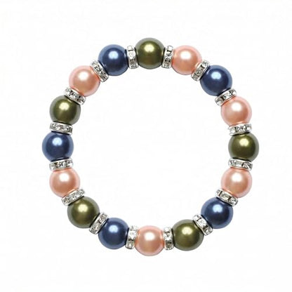 Healing Bracelet For Women Anxiety Crystal Bracelet Chakra Beaded Bracelets Rose Quartz Crystals And Healing Stones Yoga Bead Bracelet Calming Stretch Bracelet Stress Relief Gifts For Women - color: Multi-Shell Bead