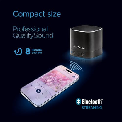 Sound Oasis Pink Noise Bluetooth Sound Machine for Sleeping, 20 Non-Looping Soothing Sounds with Speaker & Memory Function, Portable Sleep Sound Therapy for Home, Office or Travel - size: BST-80-20