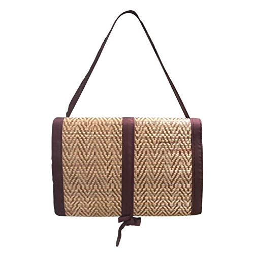 Thai Reed Mat for Meditation,Yoga, Outdoor, Picnic (Size: 24.5" x 34")