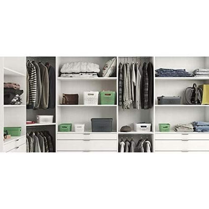 CURVER, Infinity Box 17 L, Recycled Plastic, Charcoal Grey, 35.5 x 26.2 x 21.9 cm - color: Anthracite Grey