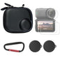 Osmo Nano Accessories Kit, Mini Carrying Case for DJI Osmo Nano/Xtra Atto, With 2pcs Silicone Lens Cap, Lens Screen Protectors (4 Pack) PU Portable Storage Bag for DJI Nano Camera - style: For Dji Osmo Nano / Xtra Atto
