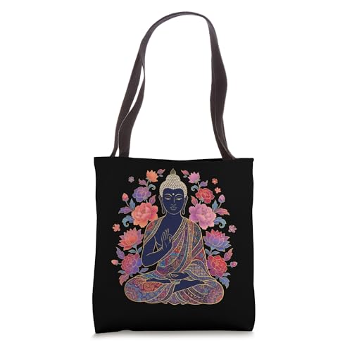 Buddha Meditation Meditating Tote Bag