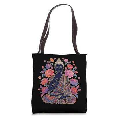 Buddha Meditation Meditating Tote Bag