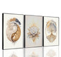 3PCS Tree of Life Cnavas spiritual Wall Art Boho Sacred Geometry Posters Print Art Lotus Zen Pictures Wall Decor Abstract Yin Yang Fall feng Shui Artwork for Living Room Yoga Room Bedroom Home Decoration16*24 in ( Poster No Frame)