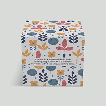 Dessie 60 You Make a Difference Inspirational Cards with Envelopes & Matching Seals. 60 Post-it Note Size Motivational and Encouragement Cards with Positive Affirmations. Great Thoughtful Gifts. - size: 3.5 x 3.5 inches, style: You make a difference