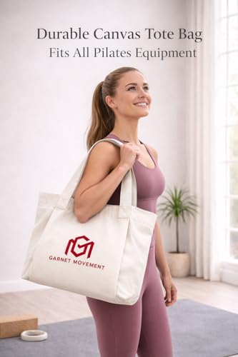 Home Pilates Essentials Kit 9 pcs. Pilates Ring Fitness Trainer, Ankle/Wrist Weights, Resistance Bands, Tote Bag, Grip Socks. Home or Gym/Studio Use. *MAT NOT Included*