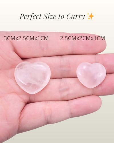 Crystals and Healing Stones Set for Anxiety, Relaxation Spiritual Crystals Gift for Meditation, Manifestation, Zen, Reiki, Fengshui (Mother & Daughter) - color: Mother & Daughter
