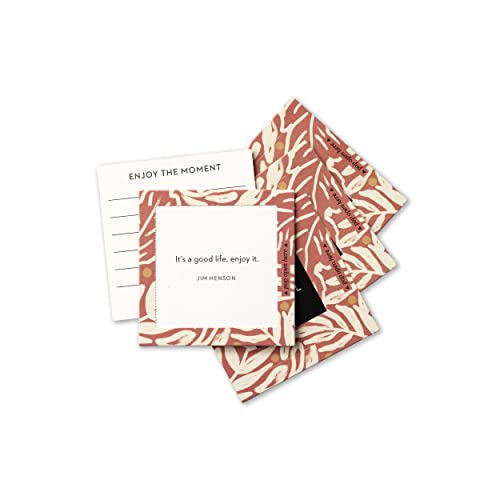 Compendium ThoughtFulls Pop-Open Cards — 4-Pack of Grateful, Live with Intention, Mindfulness, Carpe Diem – 120 Pop-Open Cards, Each with a Different Message Inside - color: Grateful, Intention, Mindfulness, Carpe Diem