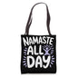 Spiritual Retreat Meditation Relaxation Yoga Practice Tote Bag