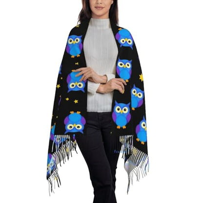 Supdreamc Cashmere Feel Scarf Soft Women Warm Cozy Scarves Multiple Colors - color: Picture (165)