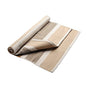 Hugger Mugger Cotton Yoga Rug - Absorbent, Grippy Tight Weave, Ashtanga and Hot Yoga Rug, Helps with Slippery Hands and Feet - color: Moab