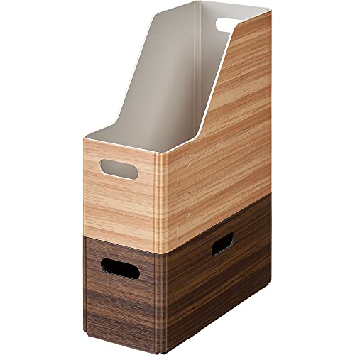 Kingjim KW1012L Storage Box, Keni, Stacking Unit Box, Long, Brown