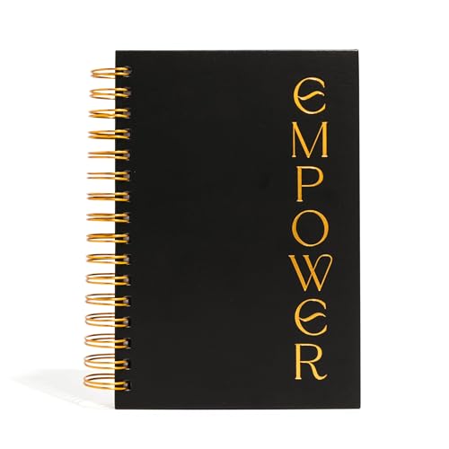 Mental Health & Shadow Work Journal: Empower - Guided Prompts for Reducing Anxiety, Building Mindfulness, and Emotional Healing – A Tool for Self-Awareness and Personal Transformation - color: Black, size: Sprial