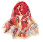Pokeedioty Scarfs for Women Lightweight Fashion Scarves Elegant Floral Pattern Sheer Scarfs Sunscreen Shawls Wraps - color: P 0143