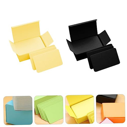 180pcs Diy Blank Message Cards Portable Word Cards for Note Taking Planning and Personalization Stationery for Gifts and Daily Organization