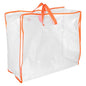 Clothes Storage Bag Organizer Zipper Handle and Bag Blanket Organizer Storage