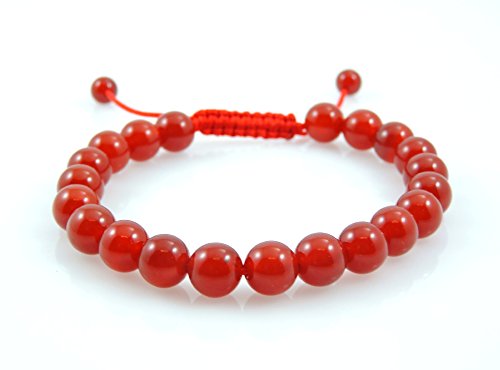 Carnelian Wrist Mala/Bracelet for Meditation